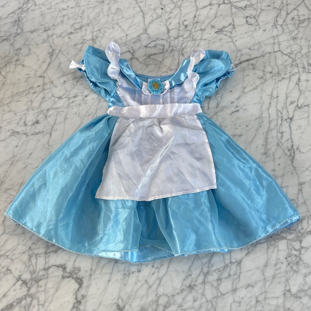 Disney Store Alice in Wonderland Toddler Size 3T Dress Halloween Costume